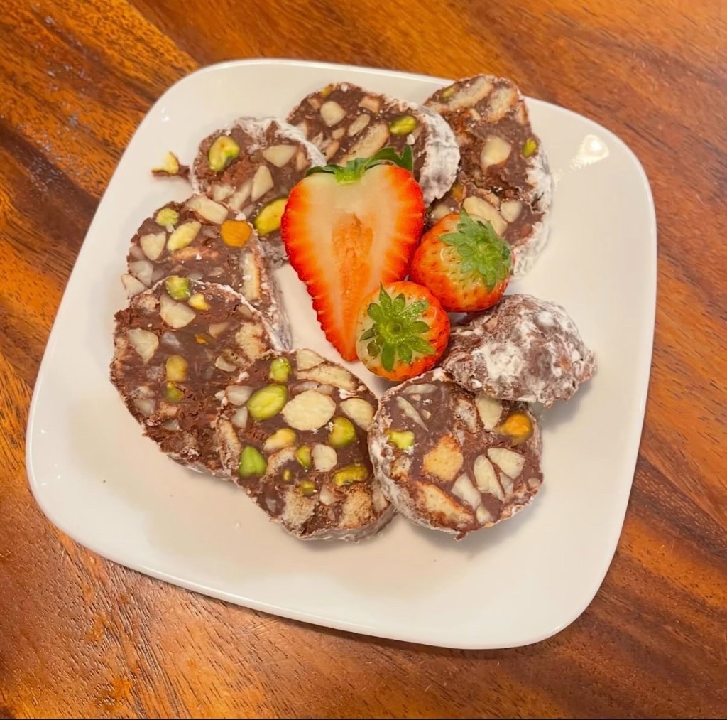 Chocolate salami dessert